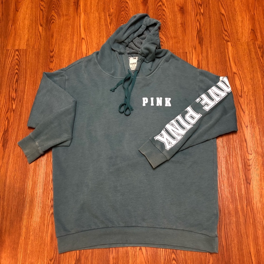 Teal oversized hoodie